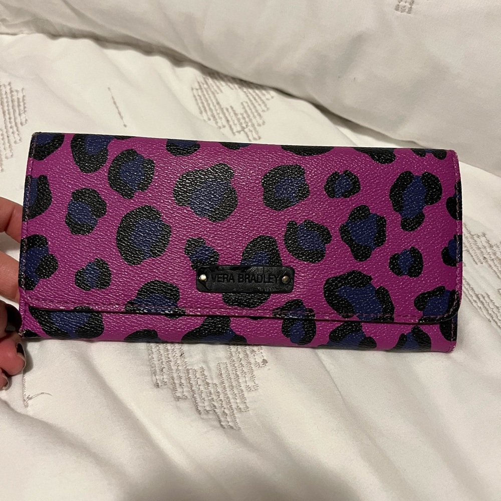 Vera Bradley cheeta print wallet